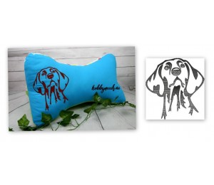 Stickdatei - Vizsla Silhouette